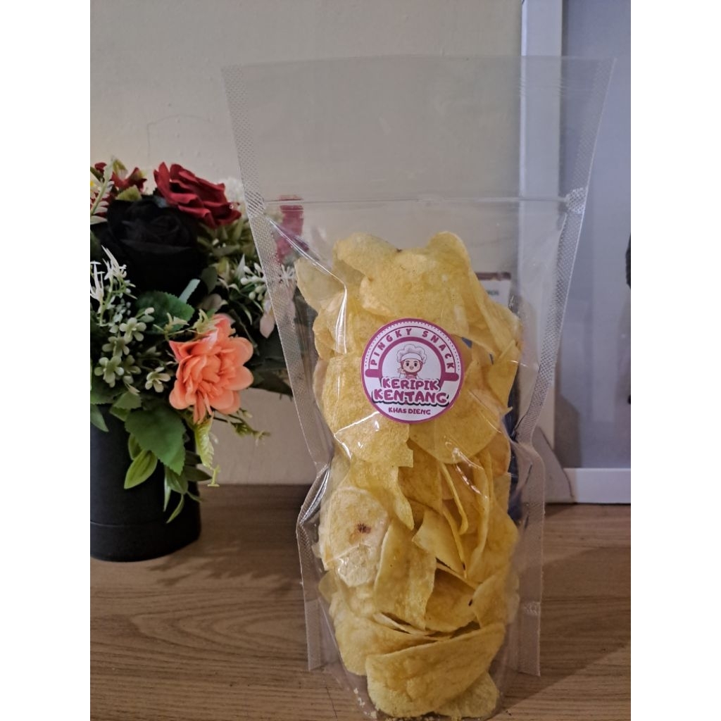 

KRIPIK KENTANG KHAS DIENG (Ukuran sedang)