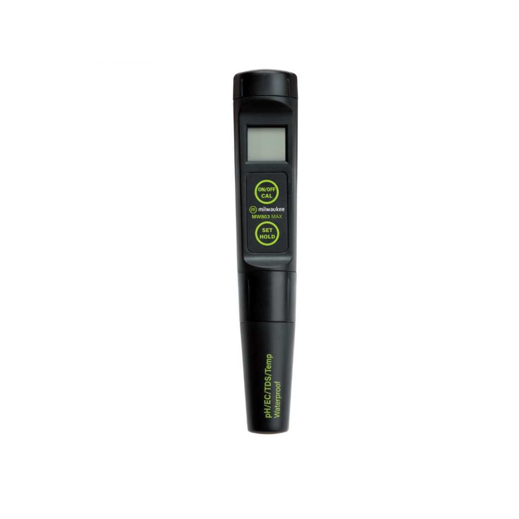 Milwaukee MW803 MAX – pH EC TDS Temp Waterproof Meter 4 in 1 |