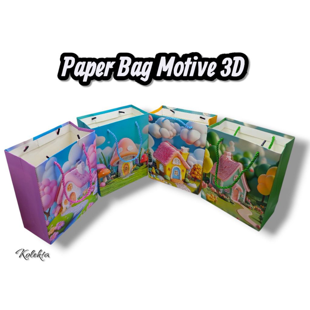 

Paper Bag Motive 3D BH2230
