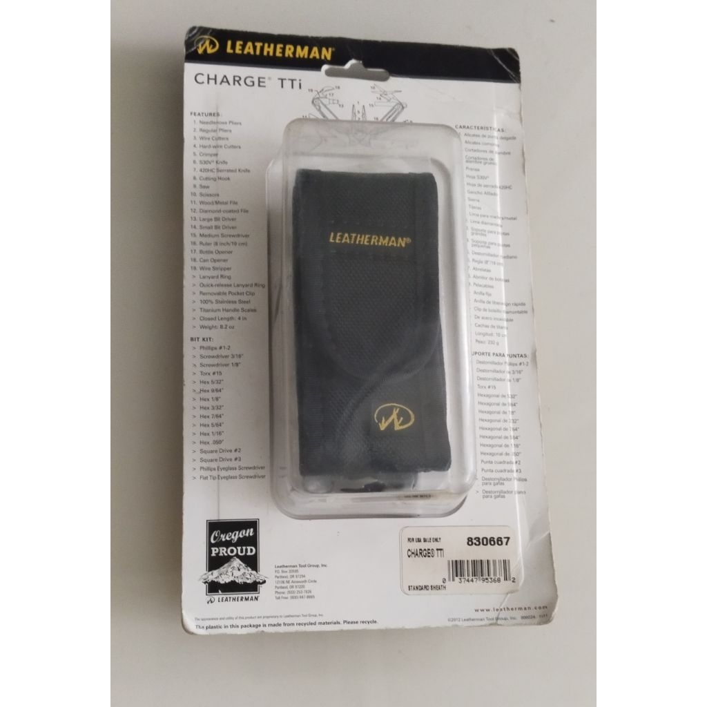 leatherman charge old TTI