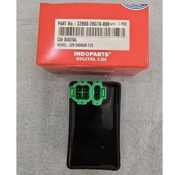 CDI Unit ASLI INDOPART Motor Suzuki :- Shogun 125
- Shogun 125 SP

No part : 32900-20G10-000
