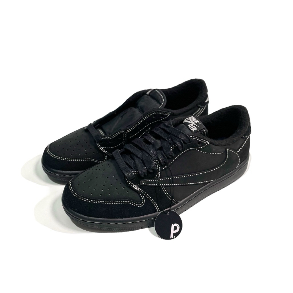 Air Jordan 1 Low x Travis Scott 'Black Phantom'
