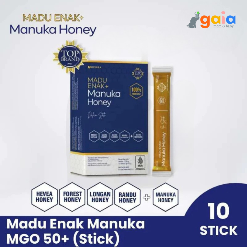 

Madu Enak Manuka Stick 10 x 12gr