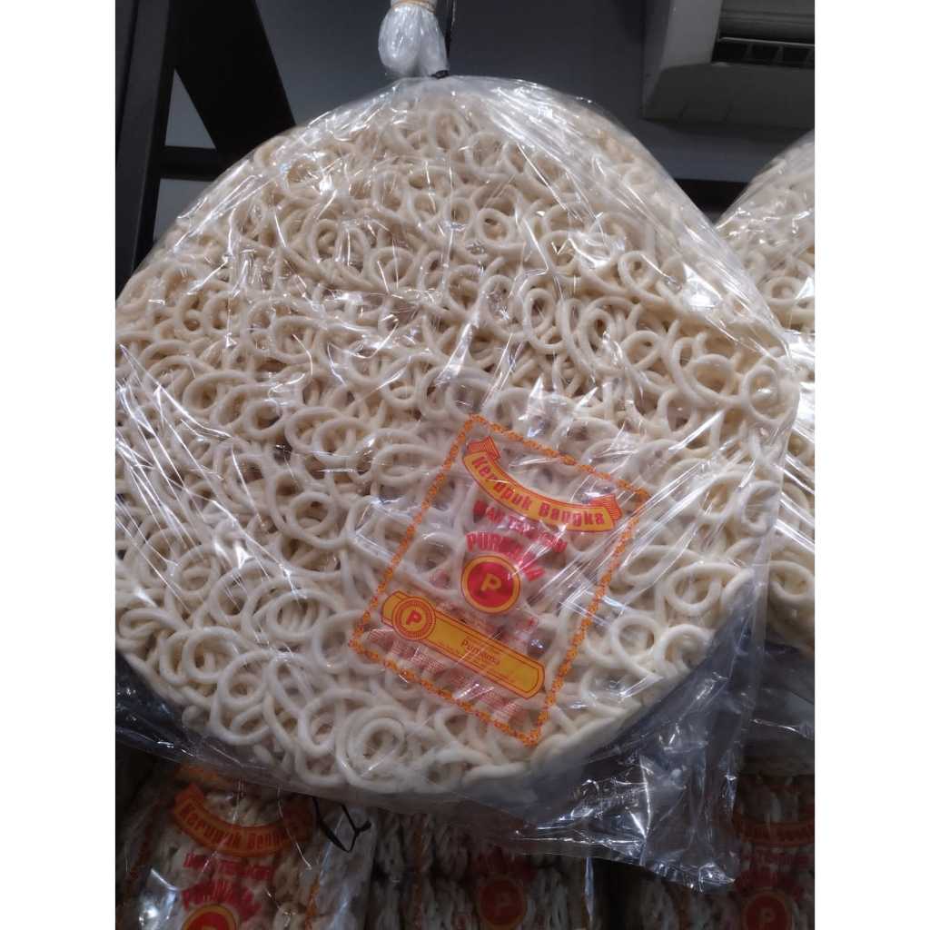 

KERUPUK BANGKA PURNAMA JUMBO IKAN TENGGIRI ISI 2 Pcs - Enak, Gurih !!!