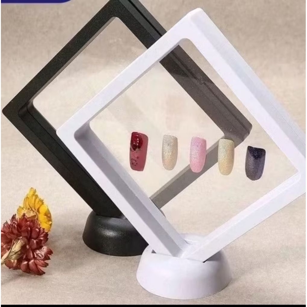 KOTAK PERHIASAN ANTI DEBU JEWELRY BOX DISPLAY COVER DEBU PLASTIK  TRANSPARANT ARCTIC DEER