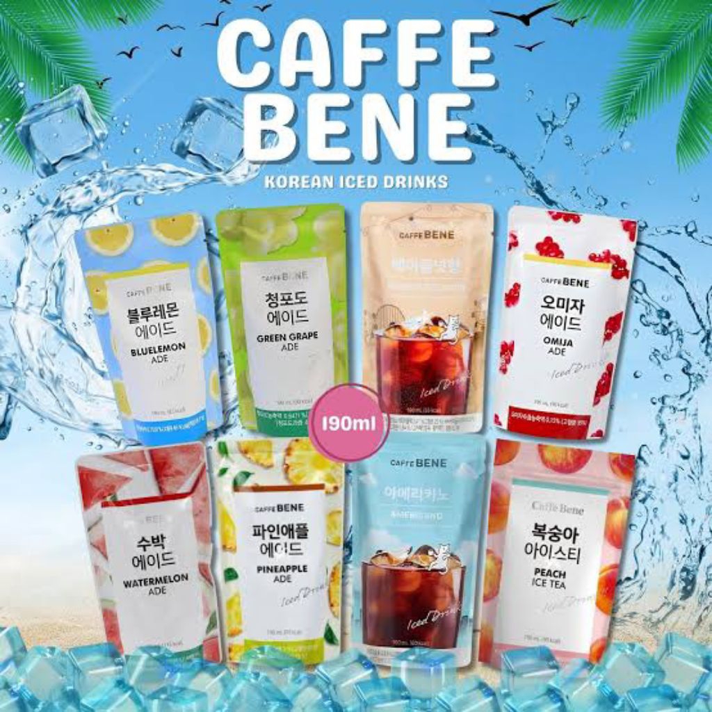 

ALL VARIAN CAFFEBENE DRINK POUCH 190ML
