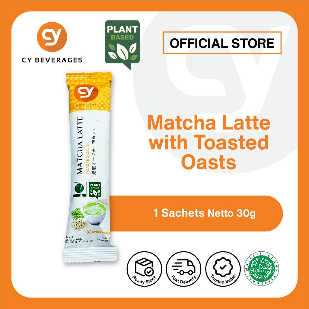 

CY Matcha Latte With Toasted Oats 1s