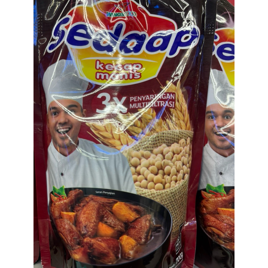 

Sedaap kecap manis kemasan refill 700g