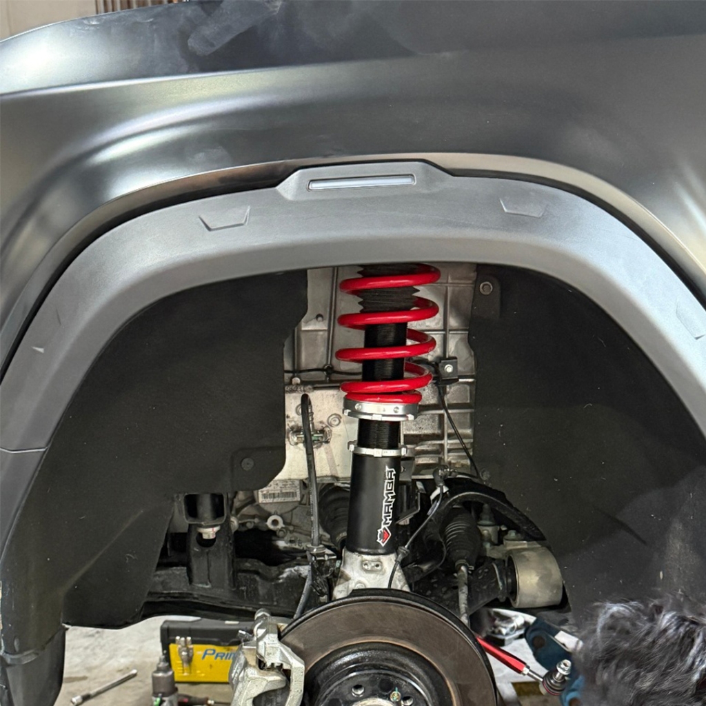 Suspensi Peninggi Mobil Chery J6 Balck Mamba 1.5 inch | Liftkit Black Mamba Chery J6 1.5 inch | Kit 