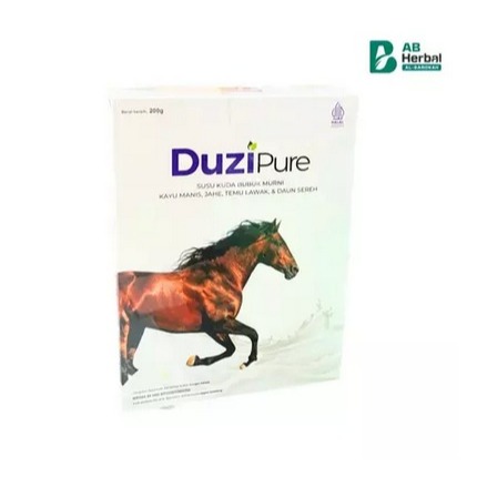 

Duzi Pure Susu Kuda Bubuk Murni Asli Original 1 Box 200 Gram