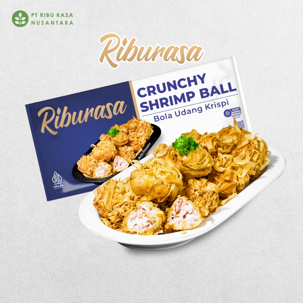 

Riburasa Crunchy Shrimp Ball 250Gr (8 Pcs)