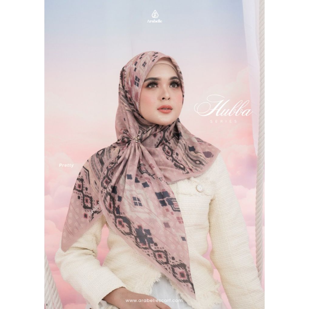 Arabelle Scarf Official/Hubba Series Scarf/kerudung terbaru arabelle scarf 2025