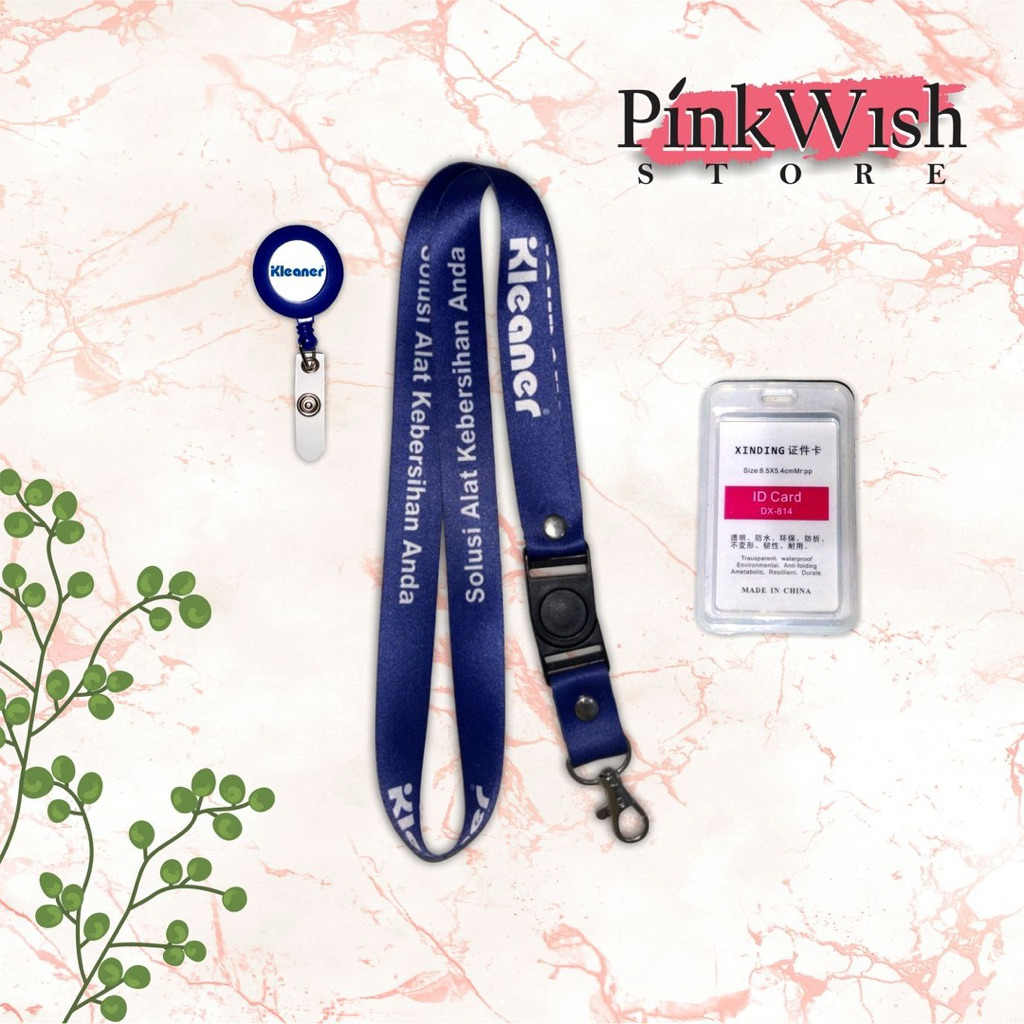 

Lanyard KLEANER / Tali idcard KLEANER [Ready stock] Termurah