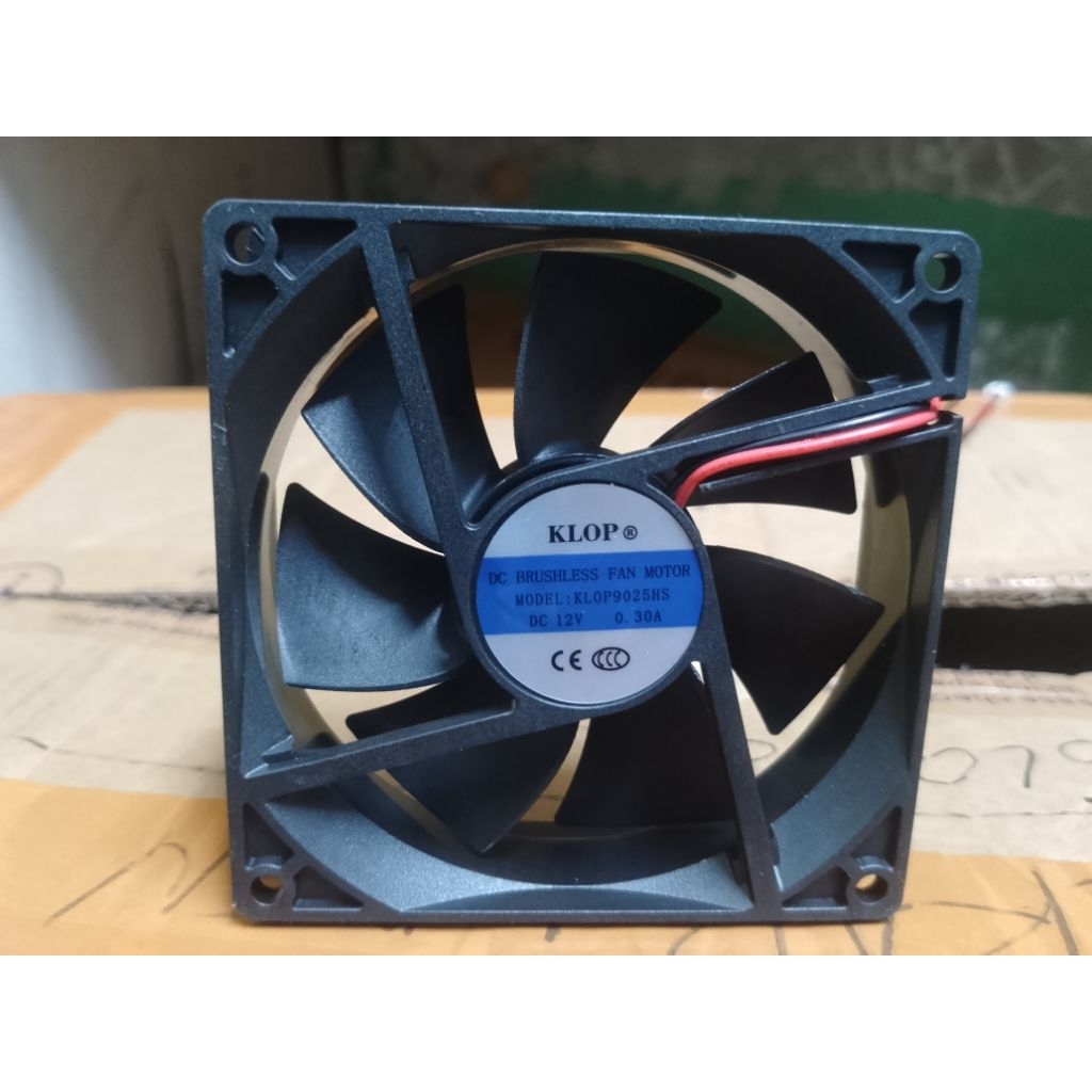 Fan DC 9X9 Klop 12V 0.30A