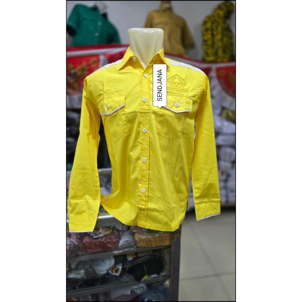 kemeja GOLKAR lengan panjang