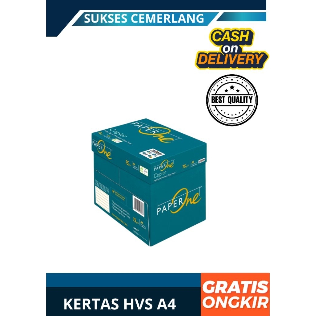 [1DUS] kertas HVS A4 murah kertas print paper one kertas print A4 paper one kertas paper one