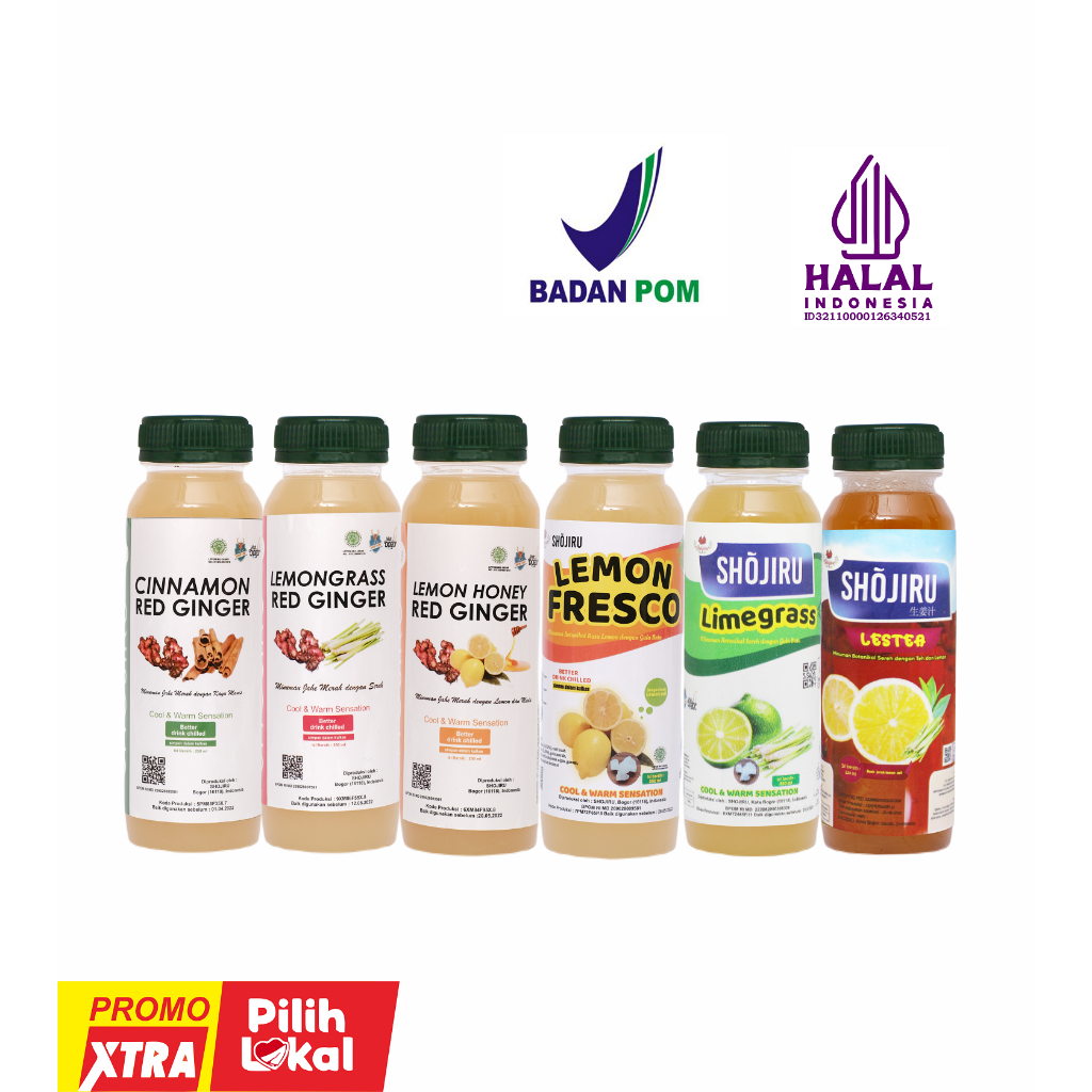 

Shojiru Paket Peningkat Imun Tubuh Kemasan Botol Plastik isi 6