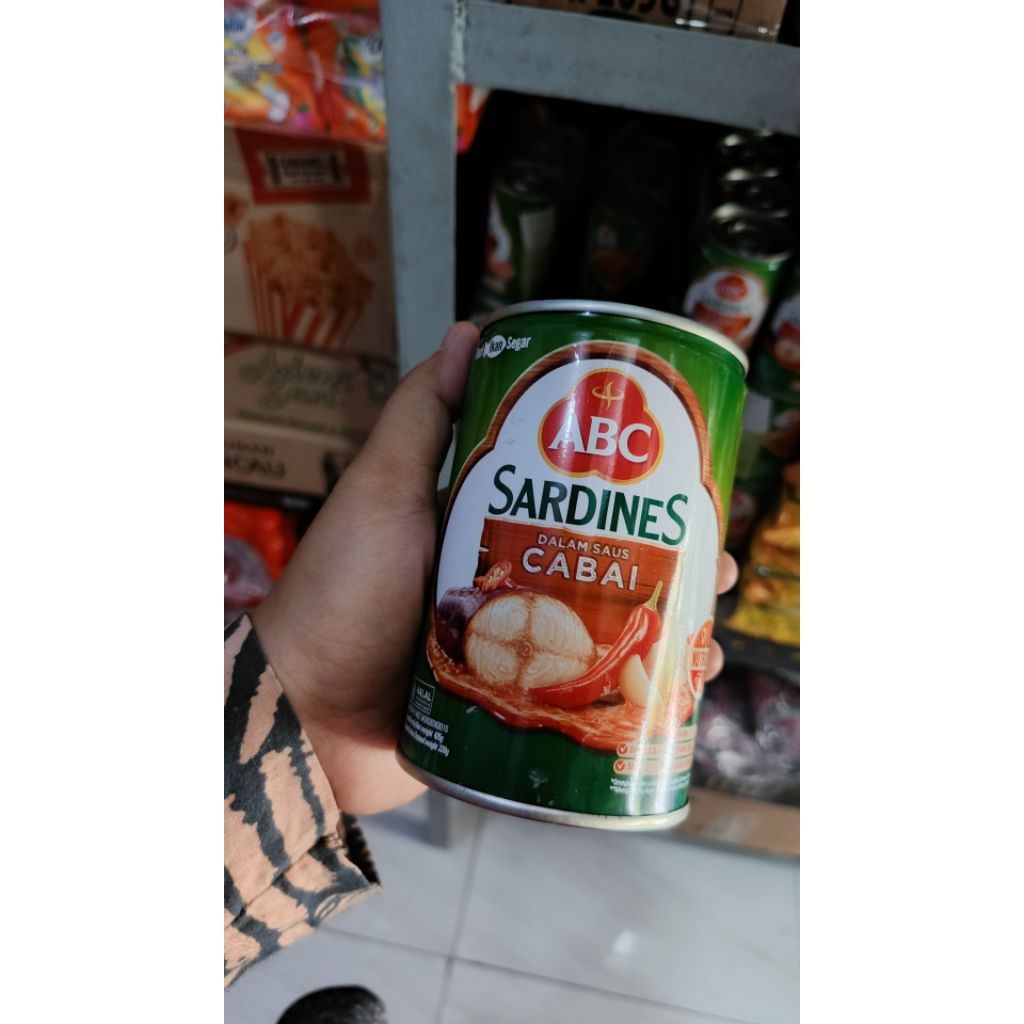 

(ABDILA) Sarden ABC Cabai 425 gram