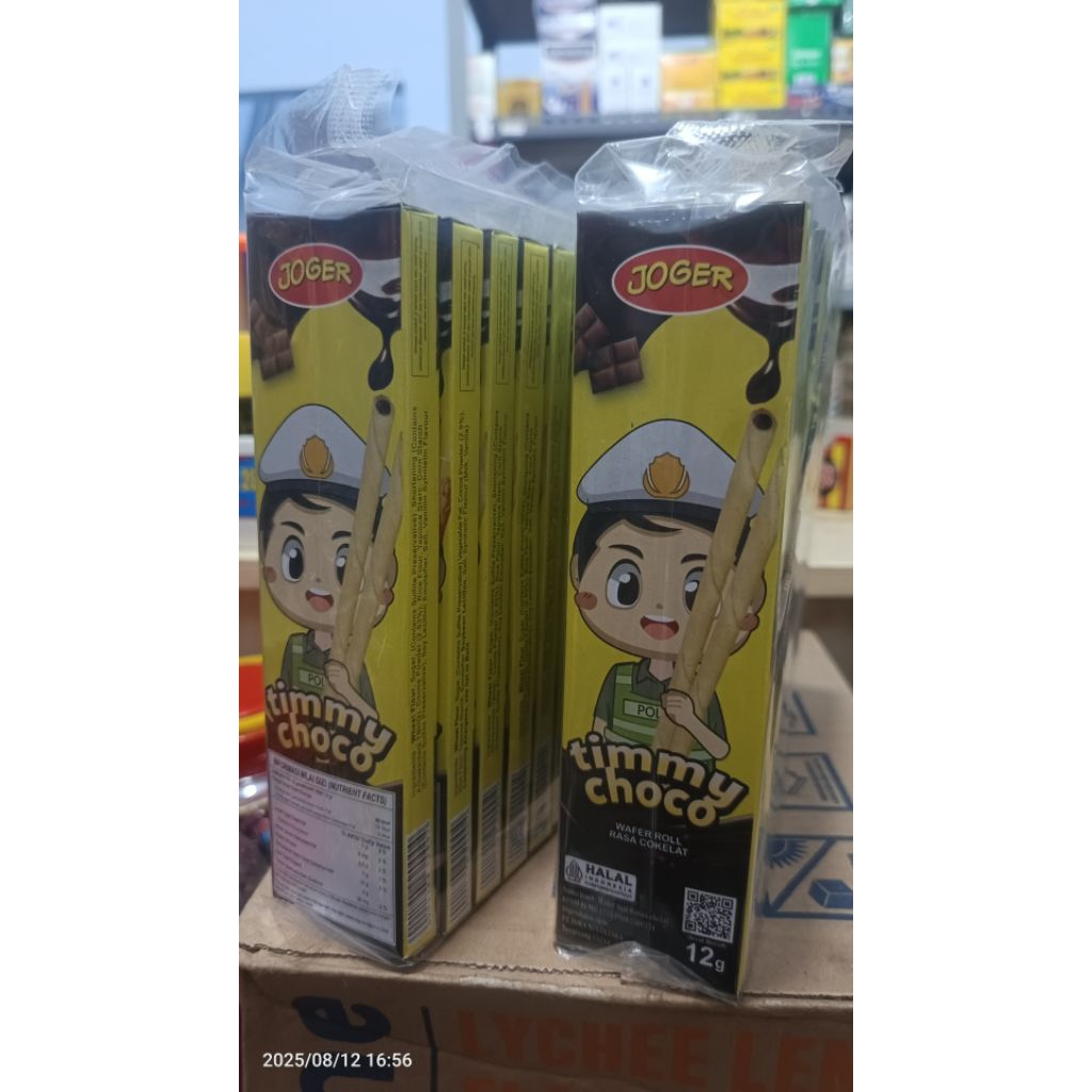 

(ABDILA) Joger Coklat Stik isi 12 pcs