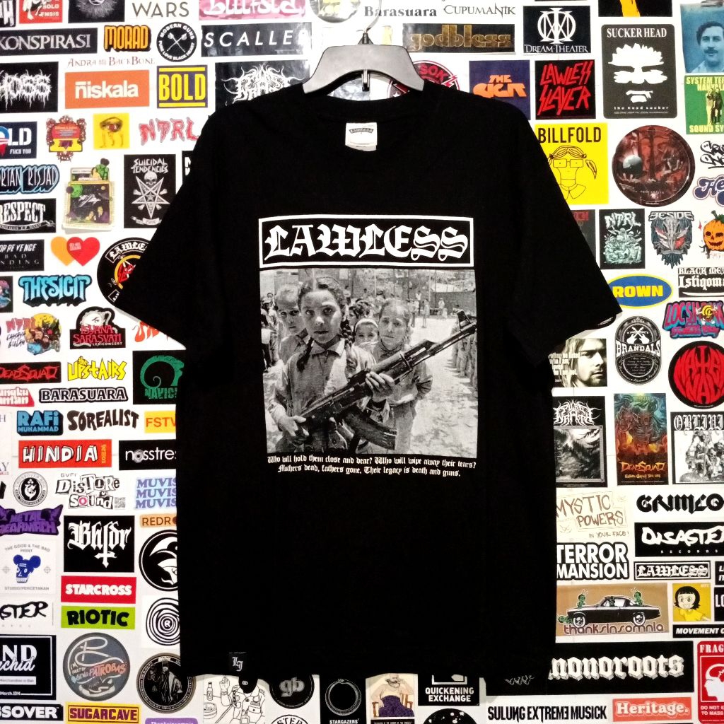 Kaos Tshirt LAWLESS JAKARTA - Children of War (Official) - Used