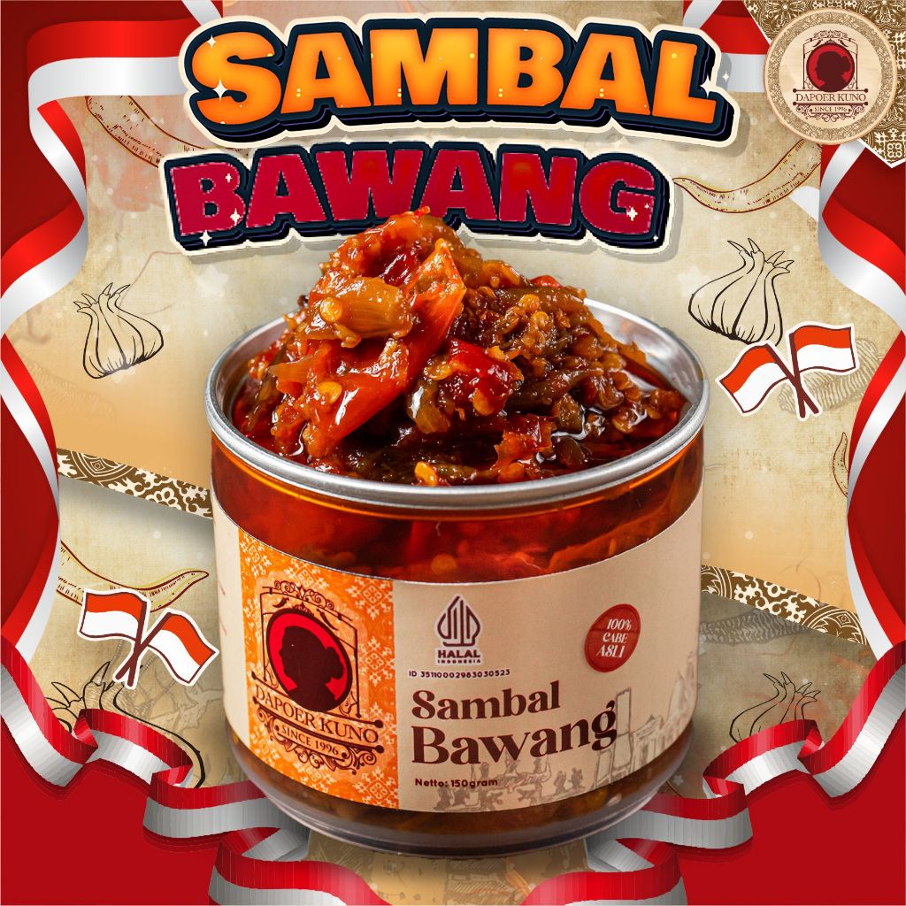 

Dapoer Kuno - Sambal Bawang 150gr