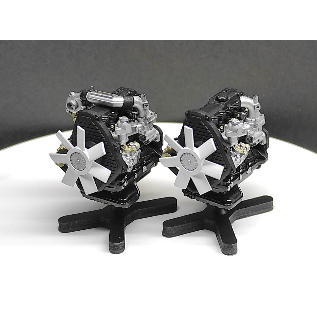 Miniatur Mesin Diesel Toyota Kijang 2L - Skala 1/24