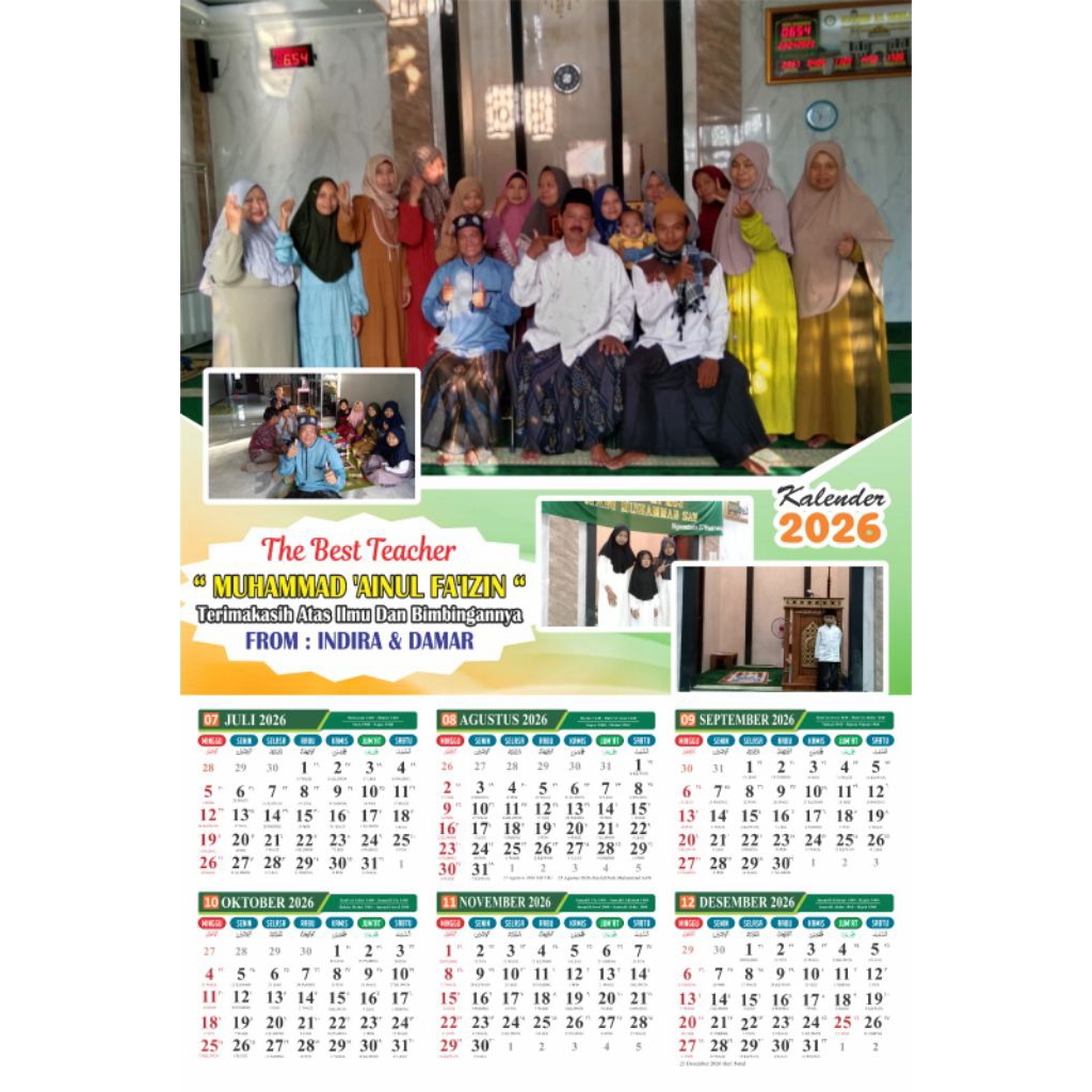 

Kalender 2026 Rp. 3500an murah
