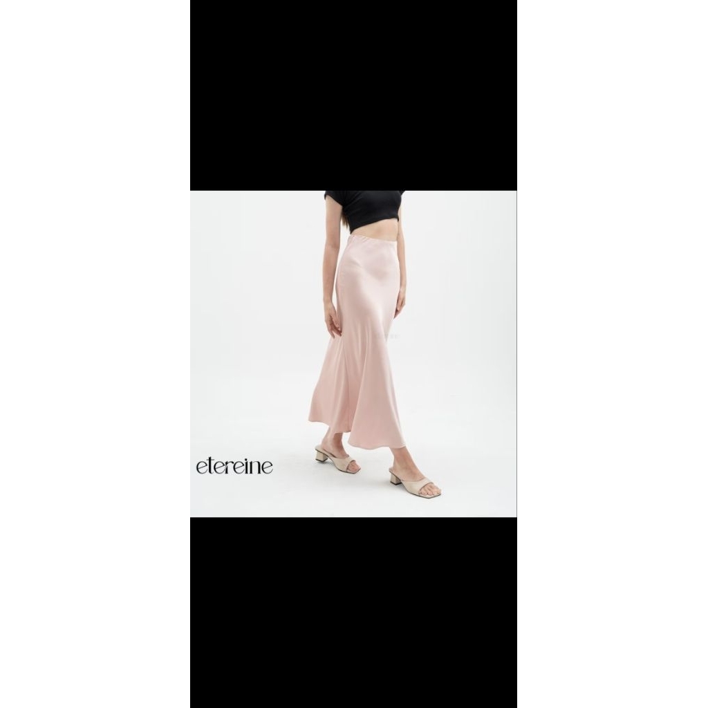 PL rok satin pink