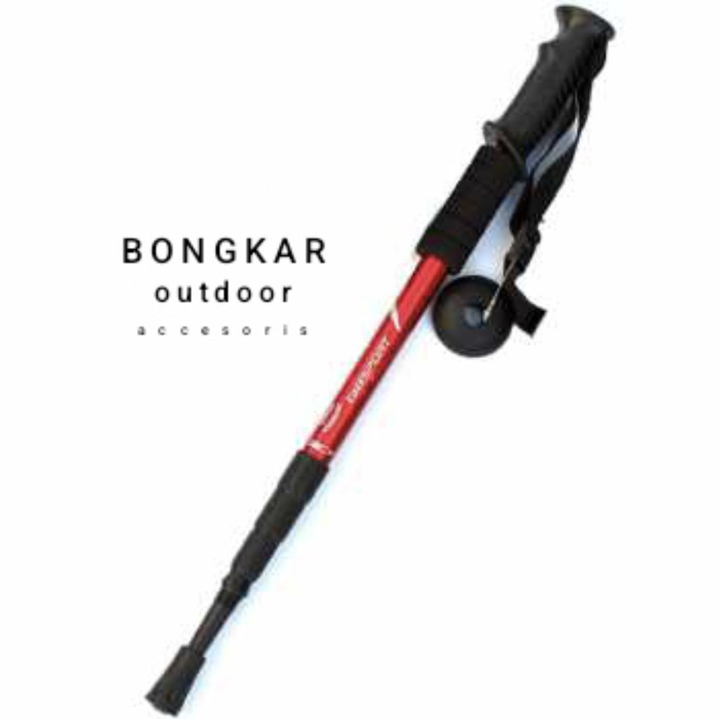 tracking pole tongkat mendaki taffsport 4 step