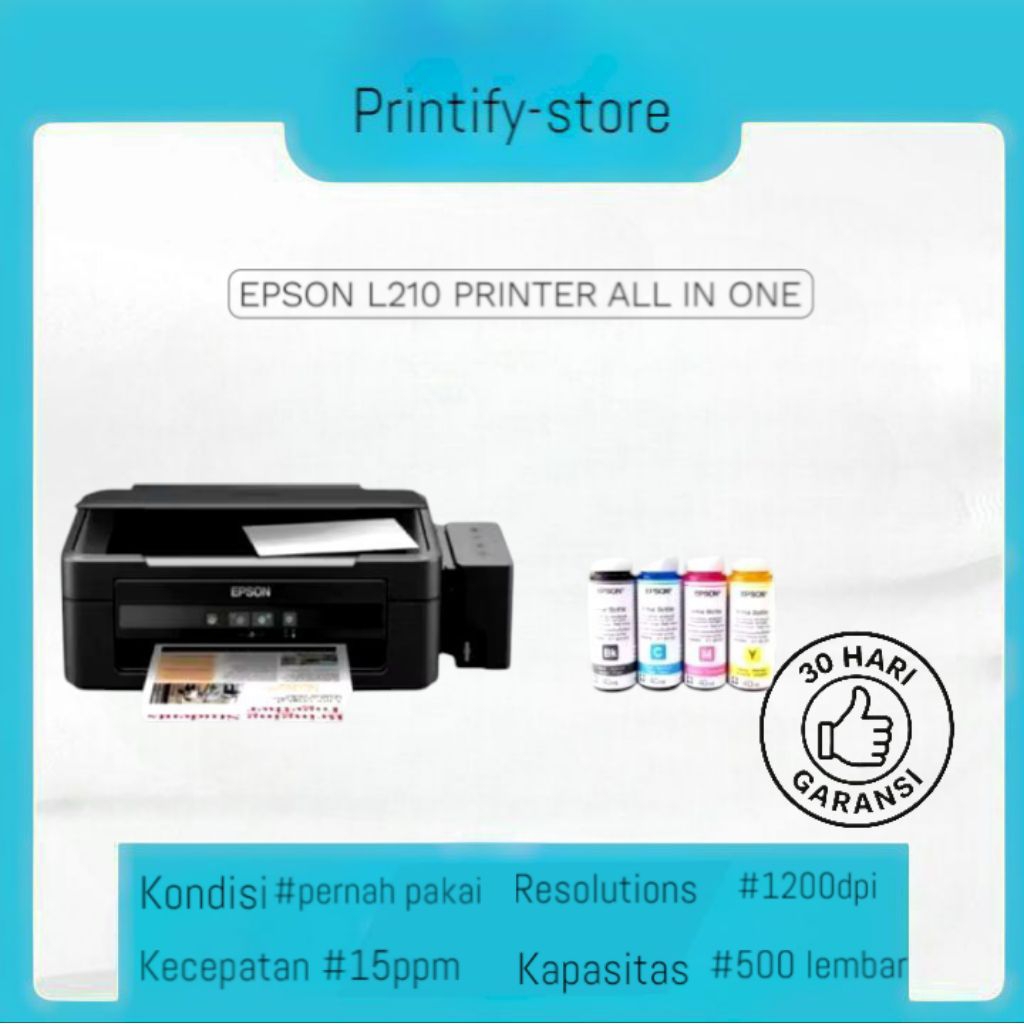 printer Epson l210 printer tinta color