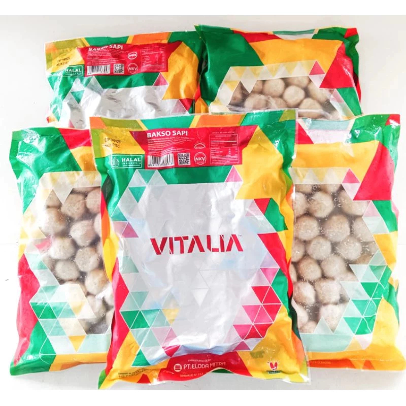 VITALIA BAKSO SAPI 640GR BAKSO DAGING SAPI