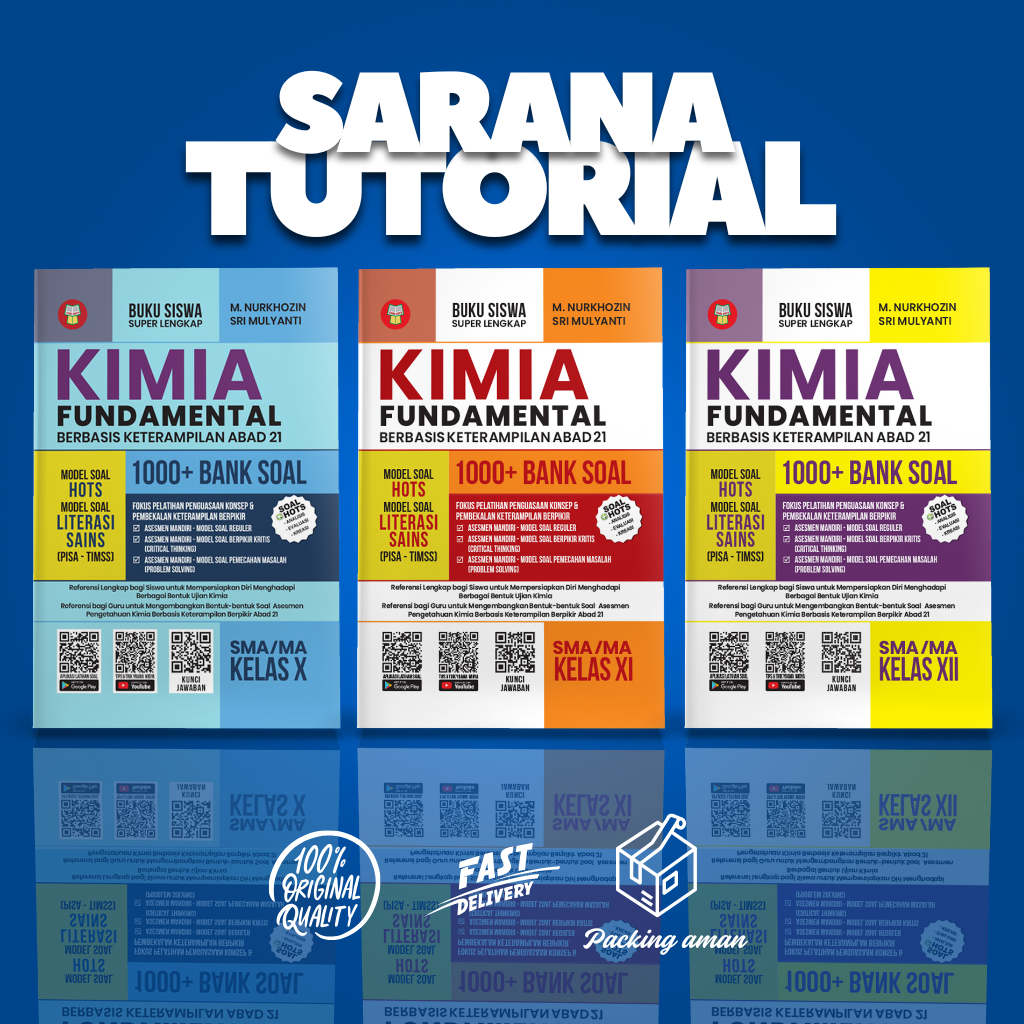 Buku Kimia Fundamental SMA/MA Kelas 10, 11 dan 12 - Sarana Tutorial
