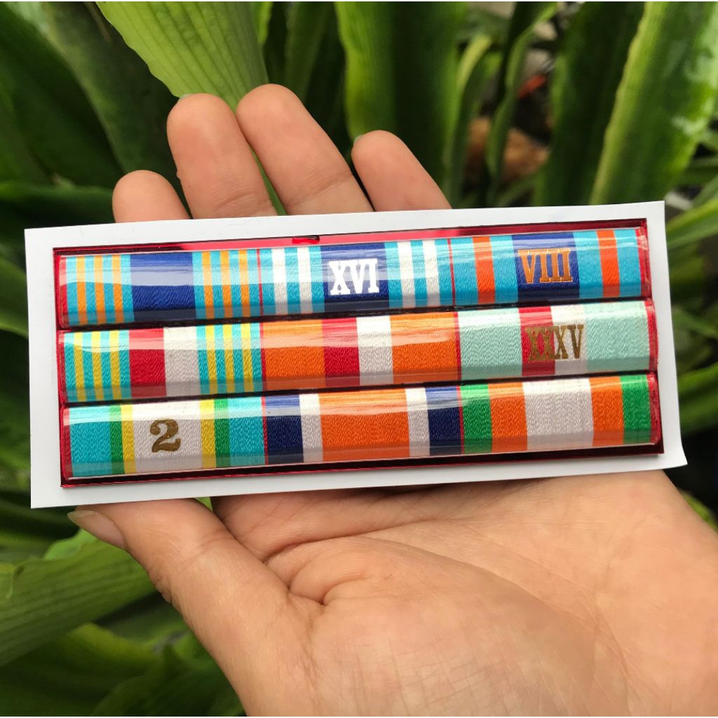 Set PITA PDH TANDA JASA, TANDA KEHORMATAN, SATYA LENCANA TNI untuk Satgas Luar Negeri (costum)