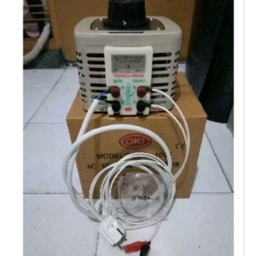 

alat pemotong sterofoam 1set 1kva merk Oki
