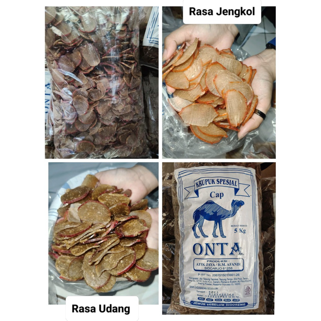 

KERUPUK SPECIAL CAP ONTA KERUPUK UDANG GURIH 250gr