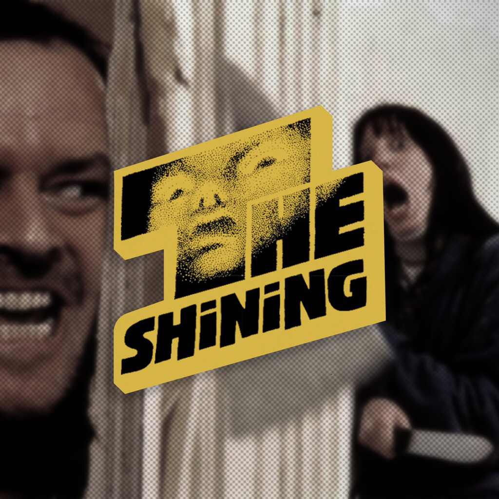

The Shining Retro Vinyl Sticker - Film Sticker | Movie Stiker | TV Series | Cinema | Laptop | Tumbler