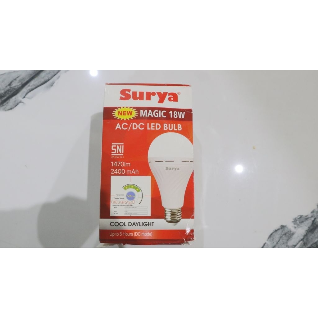 Lampu Emergency Surya 18 watt Magic