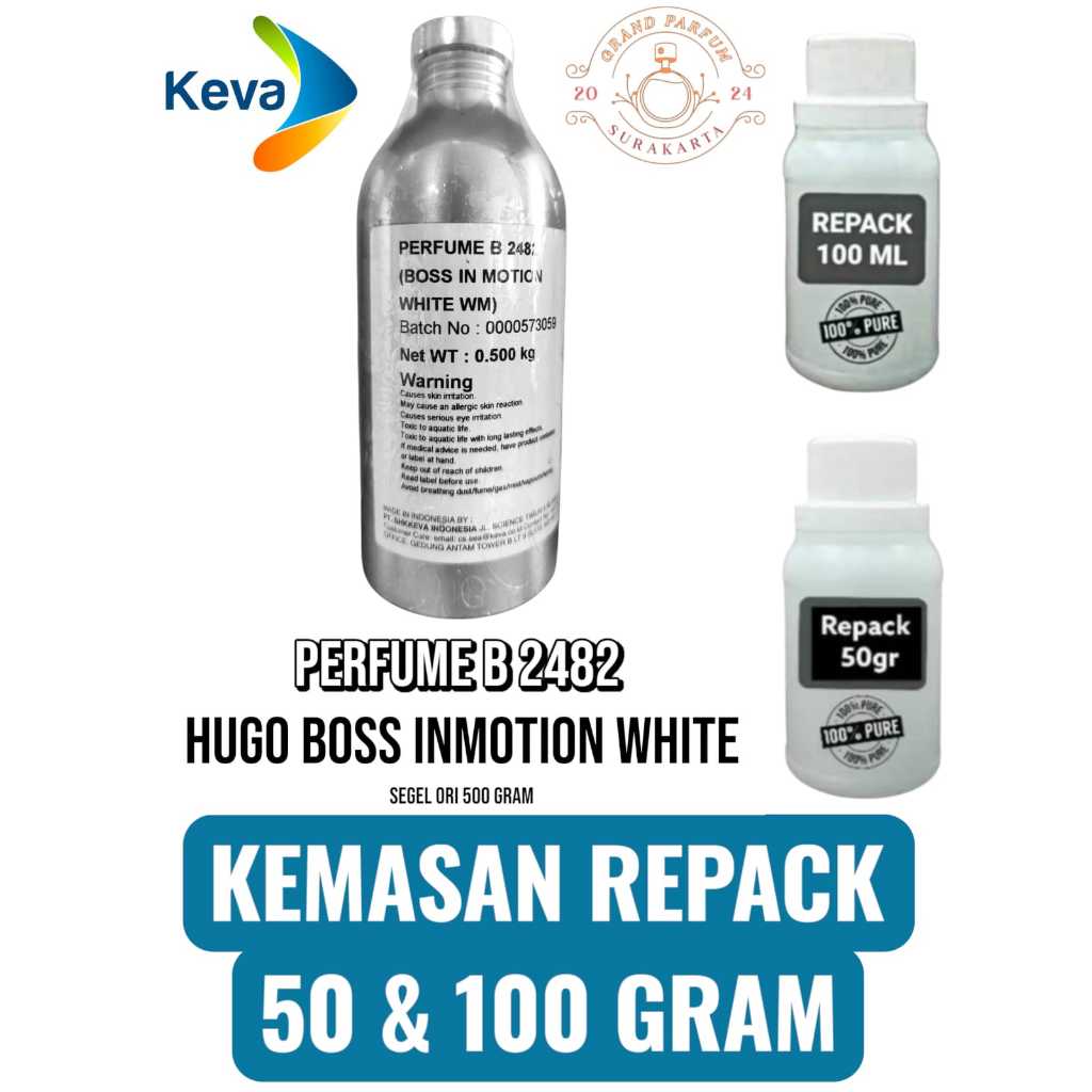 [REPACK] B 2483 ~HB nmotion White~ BY KEVA BIBIT MURNI KEMASAN 50 & 100 GRAM ORIGINAL PABRIK.