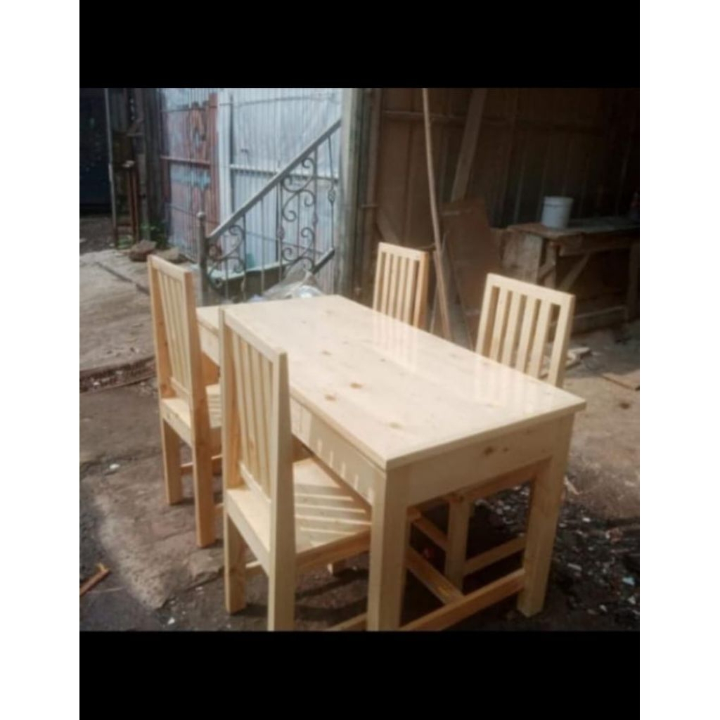 meja cafe meja makan kursi sender