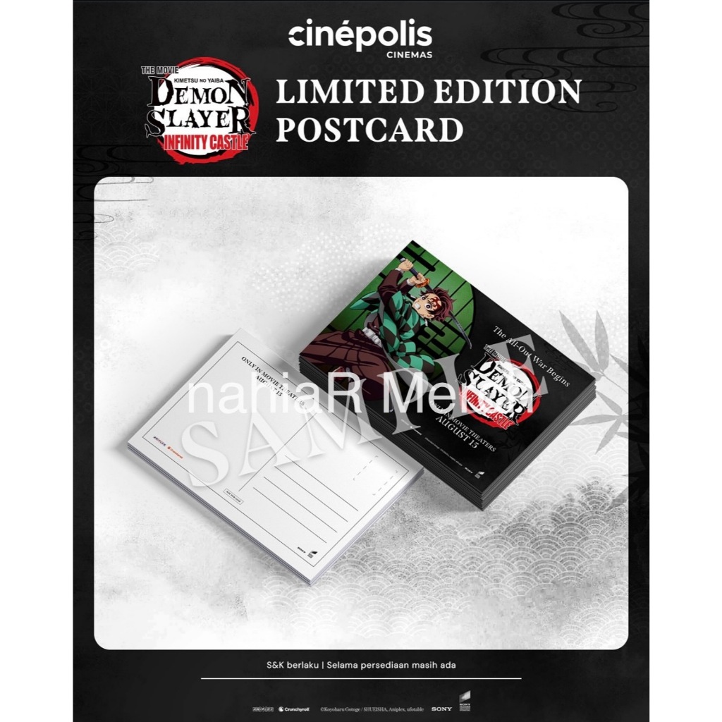 Demon Slayer -Kimetsu no Yaiba- The Movie: Infinity Castle x Cinepolis Official Limited Edition Post