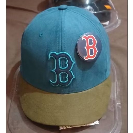 topi visor pendek BOSTON MLB.