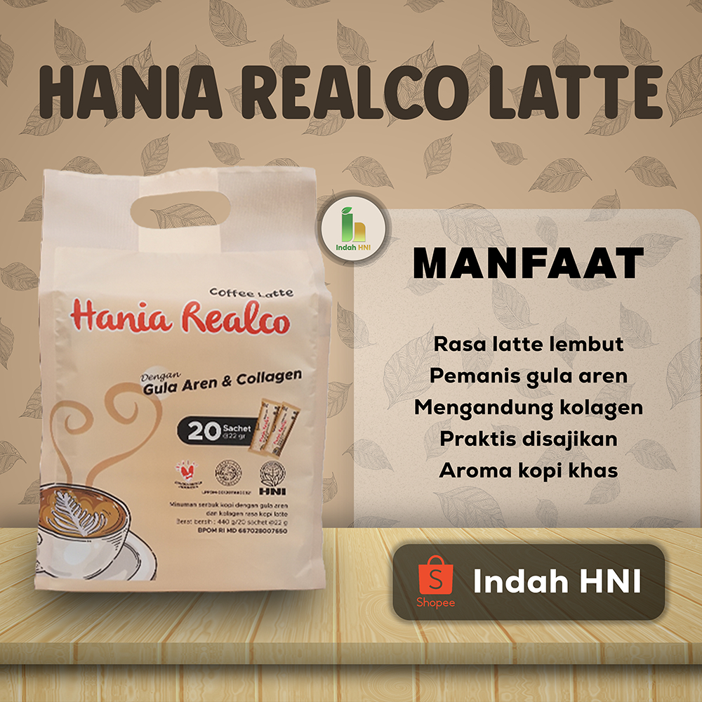 

Hania Realco Latte HNI HPAI – Kopi Nikmat Rasa Latte