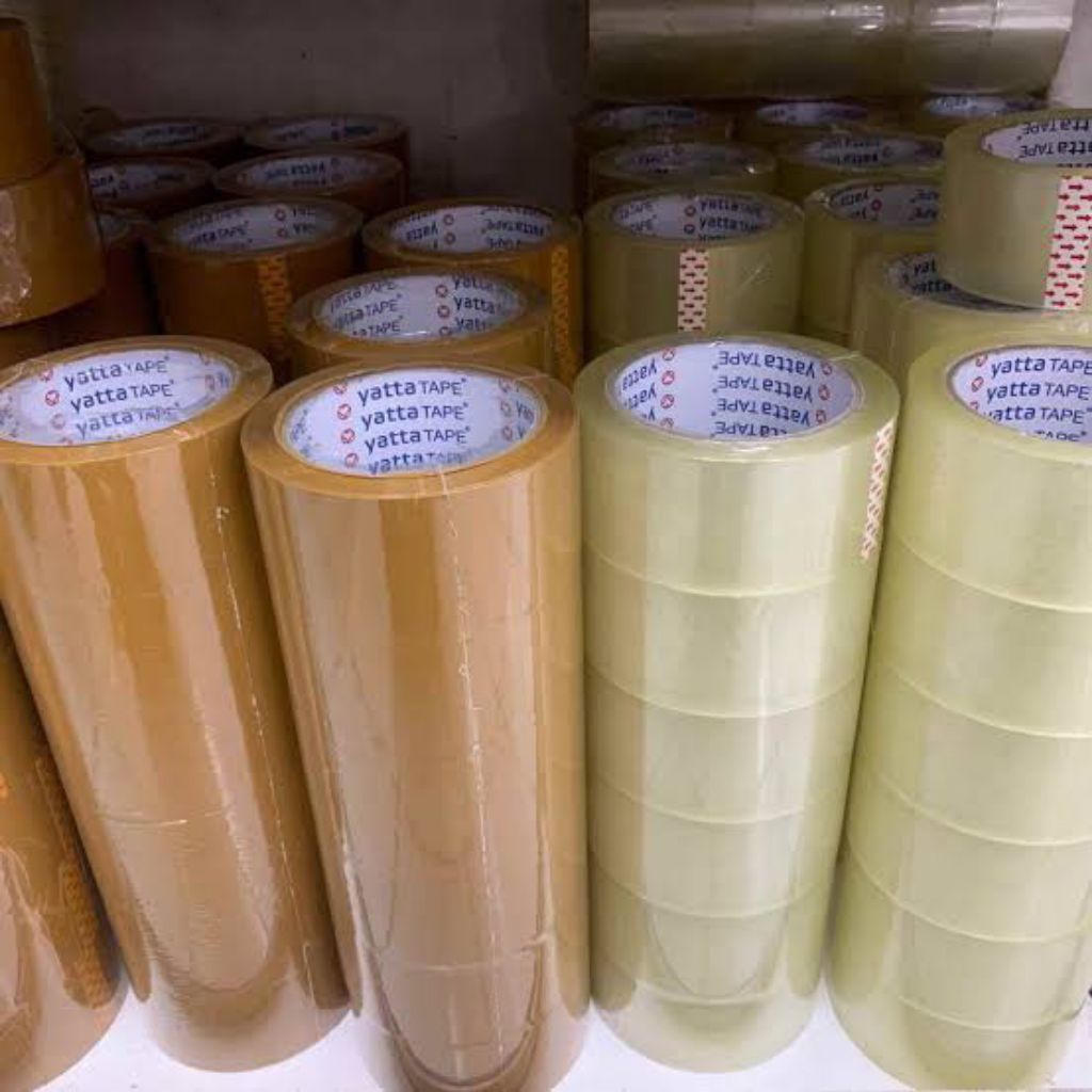 

Lakban Coklat Bening 45mm X 90Yard 1 Dus - 72 Pcs