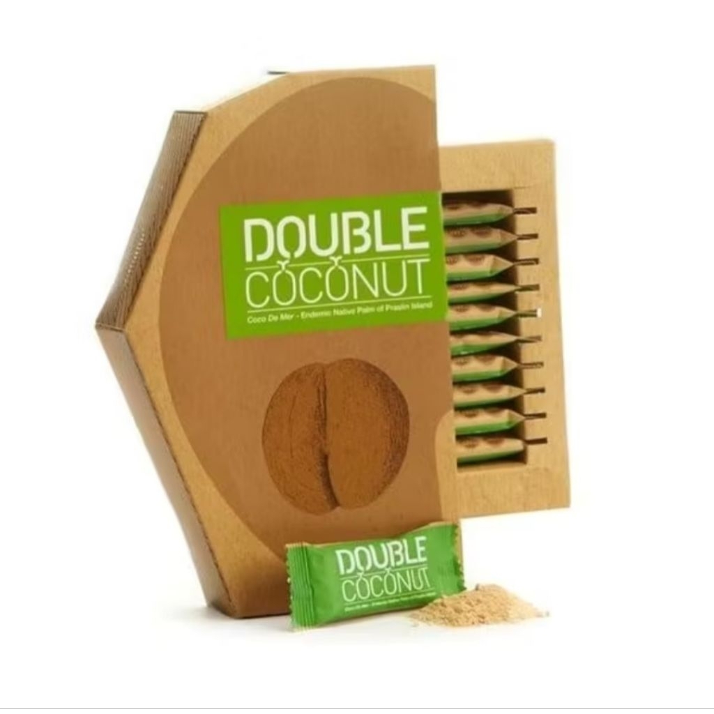 

Double Coconut 100% Original 1 Box 10 Sachet