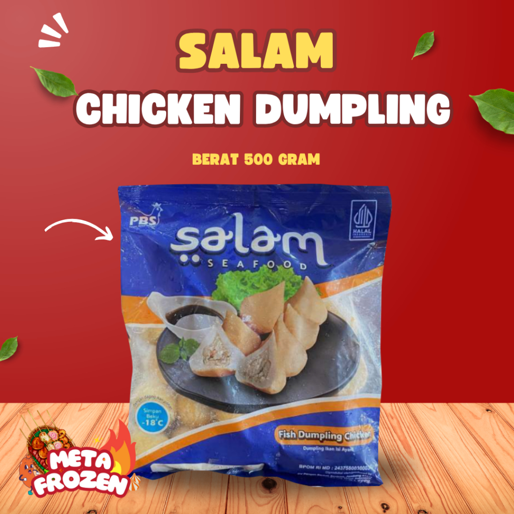 

SALAM Dumpling Chicken 500g - Authentic Product