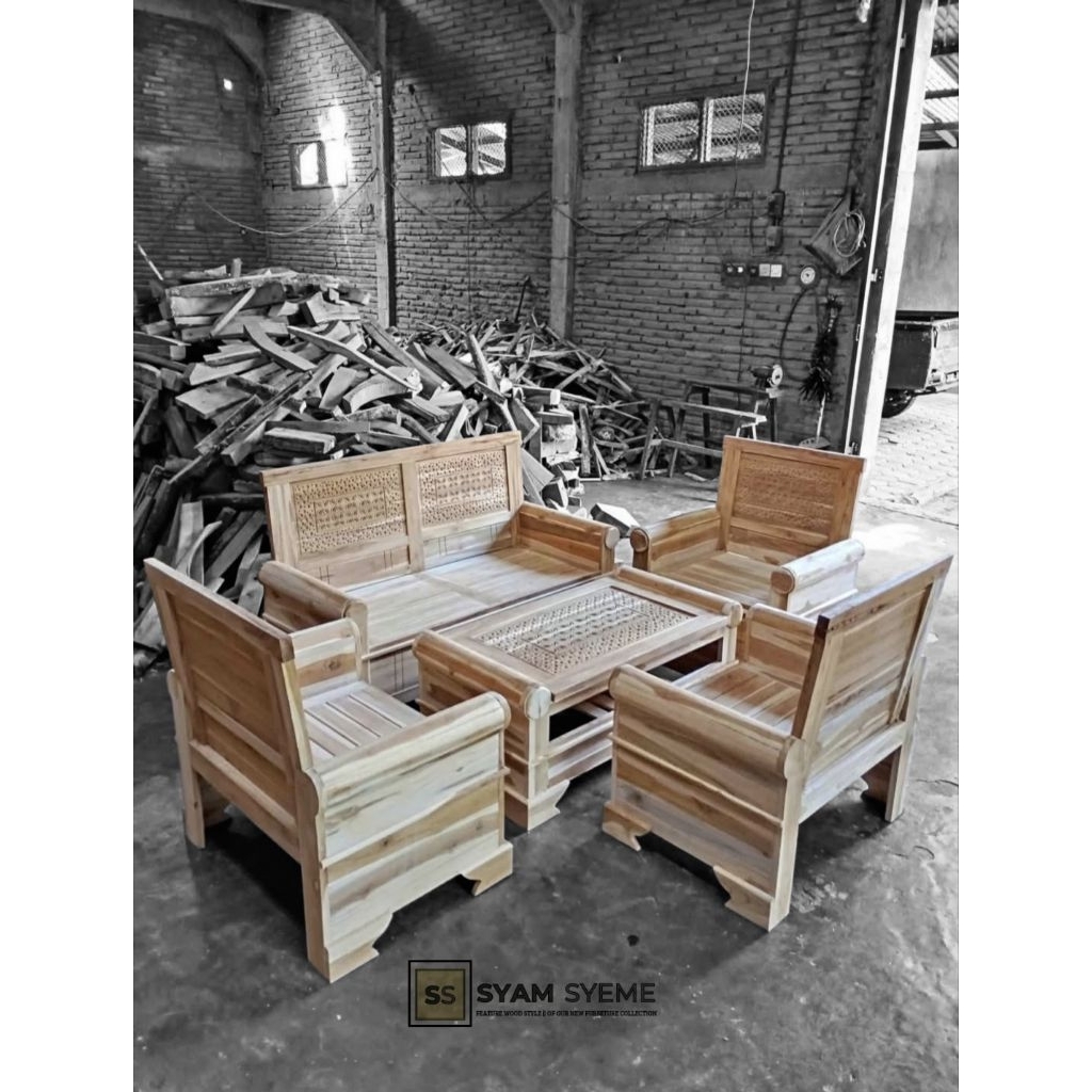kursi tamu jati bahan mentahan Kursi Tamu Kayu Jati Minimalis, Kursi Tamu Minimalis Kayu Jati Set Ku