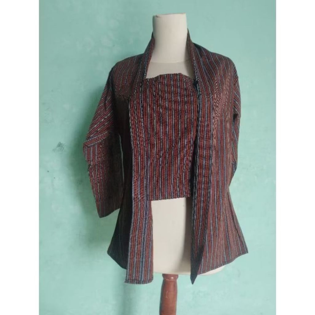 lurik kebaya kain bandung#kebaya dewasa#lurik
