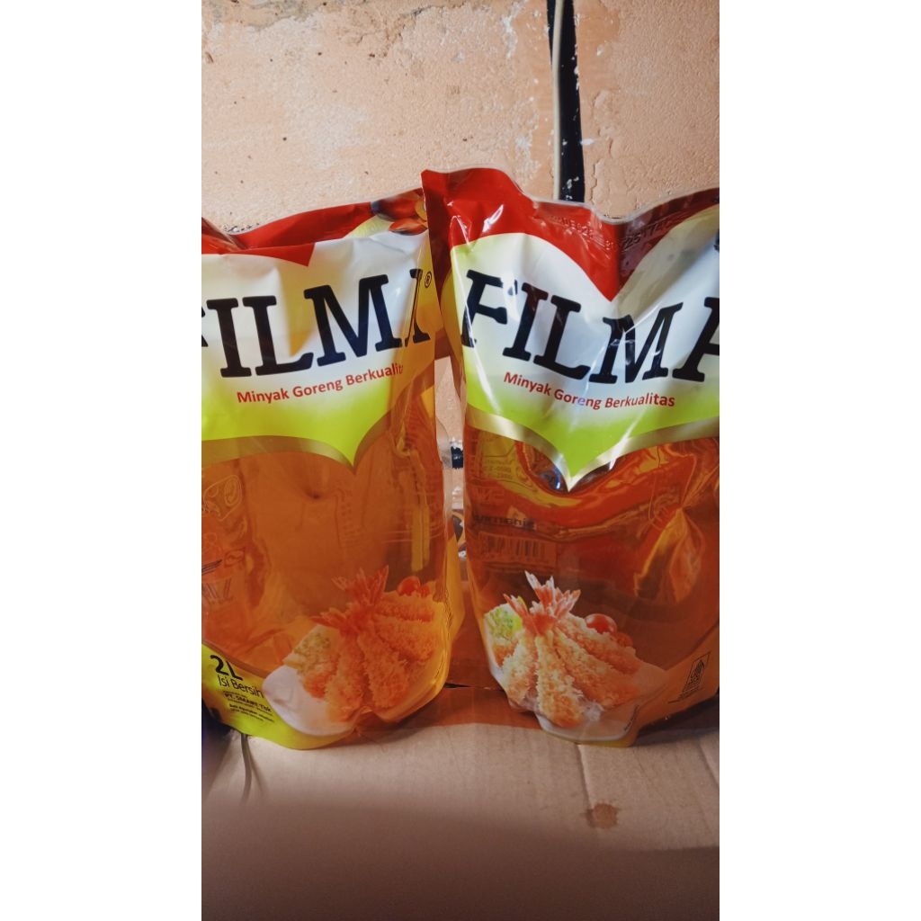 

paket hemat minyak goreng filma 2 liter dapat 4 pc