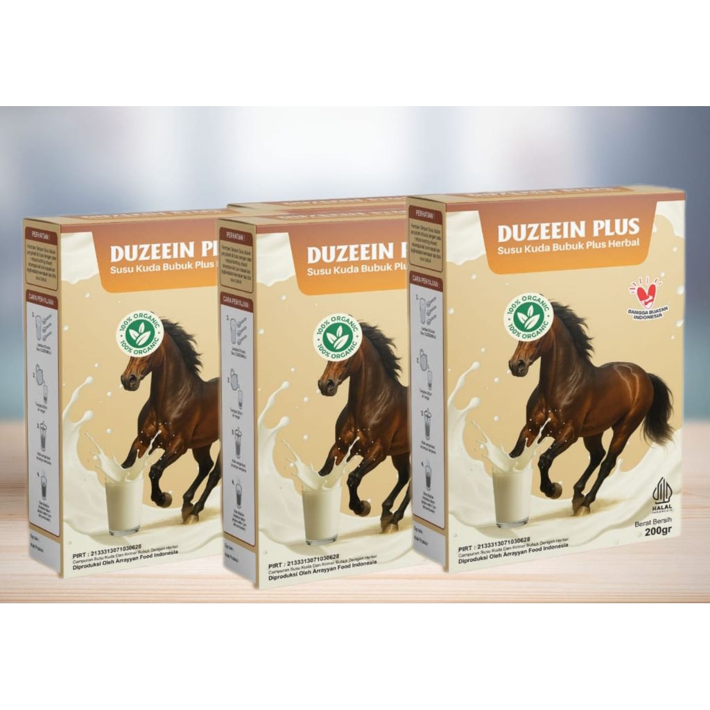 

[BISA COD] SUSU KUDA LIAR DUZEEIN PLUS 200GRAM