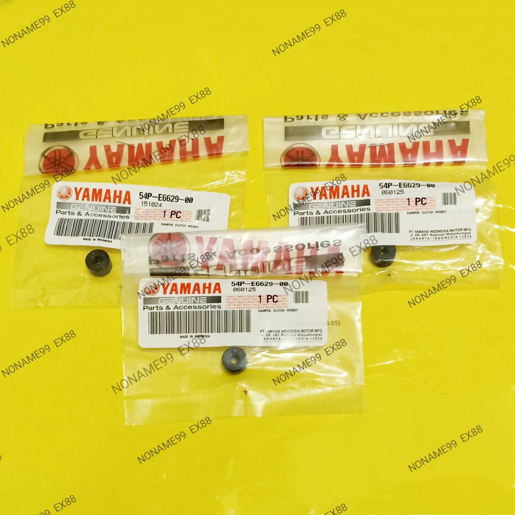 3 PCS KARET DAMPER KAMPAS GANDA MIO J GT /  FINO FI 115 / SOUL GT 115 / XRIDE 115 ORIGINAL YGP ASLI 